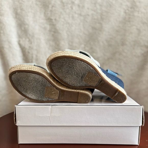 Guess Denim Wedges size 10 - Picture 8 of 11